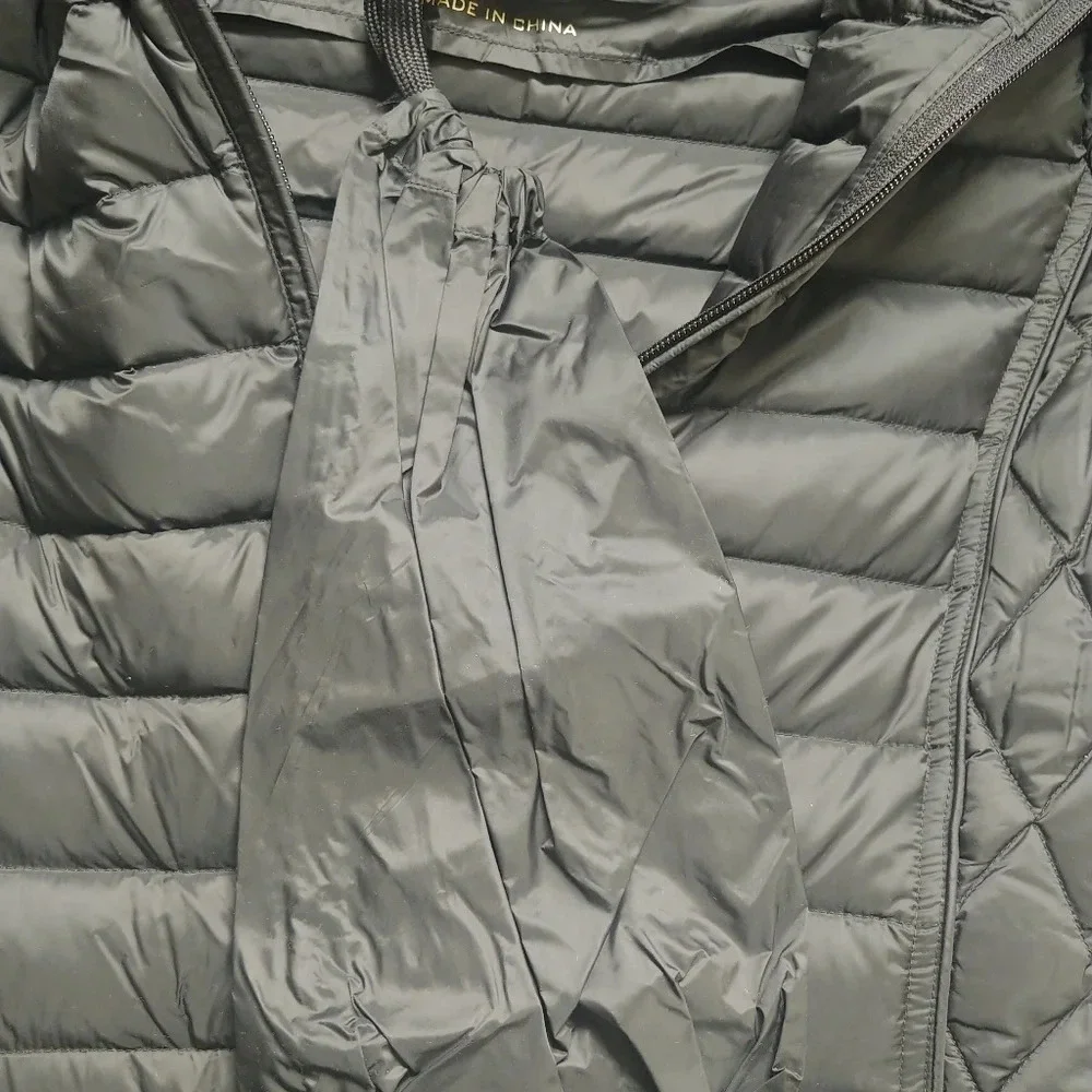 Michael Kors Packable Down Puffer Jacket Black Women’s Size XS (MISSING HOOD)